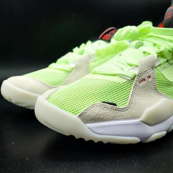 LOOK SEE PROMO Nike Air Jordan Delta Barely Volt CT1003-700 WMN SZ 7 = MN SZ 5.5 - Picture 9 of 12